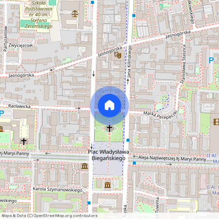 ul. Racławicka, Śródmieście, Częstochowa, śląskie