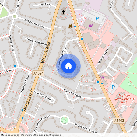 Glenmore Gardens, Norwich, NR3