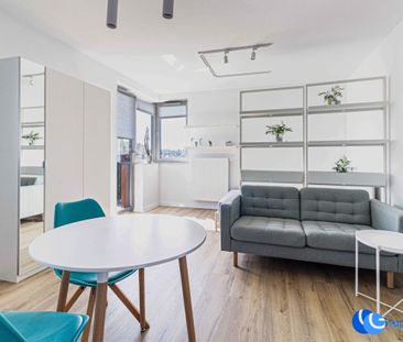 Nowoczesne studio *Saska* Podgórze – balkon ! - Zdjęcie 3