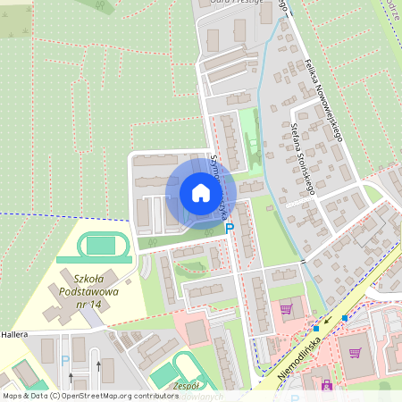 ul. Szymona Koszyka, Zaodrze, Opole, opolskie
