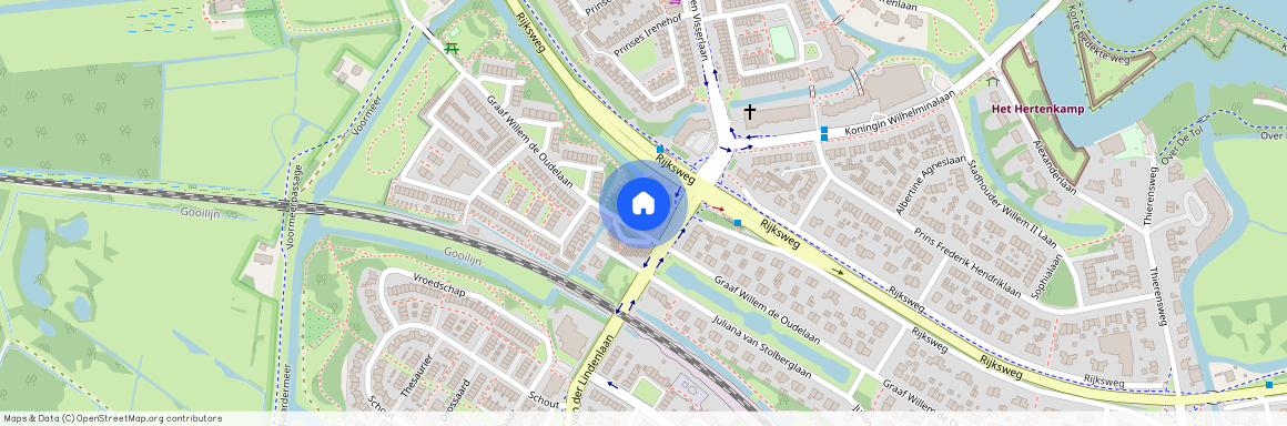 Graaf Willem de Oudelaan 113, Naardermeerkwartier, 1412AR, Naarden