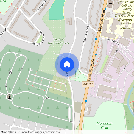 Windmill Lane, Greenford