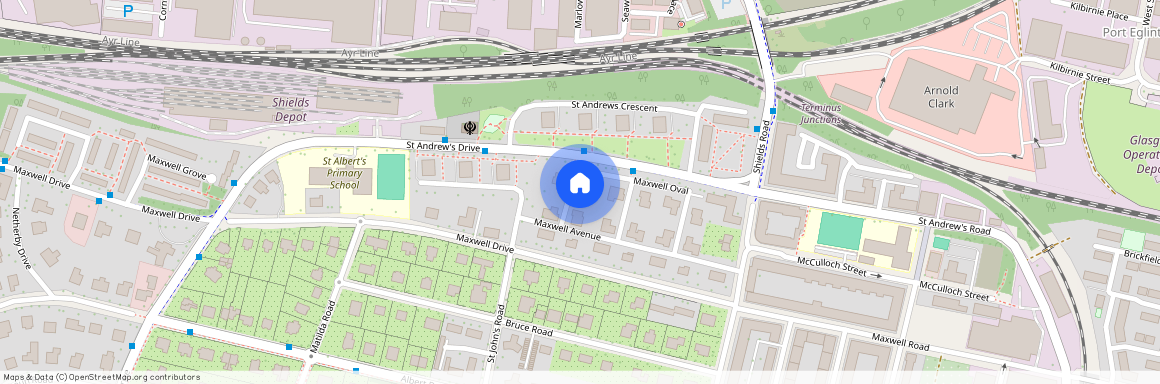 St. Johns Quadrant, Pollokshields