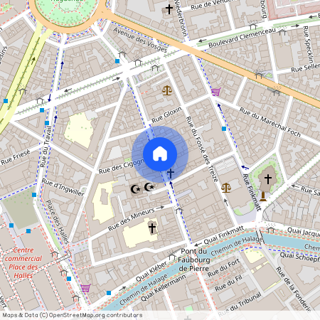 Rue du Faubourg de Pierre, Francja, Strasbourg