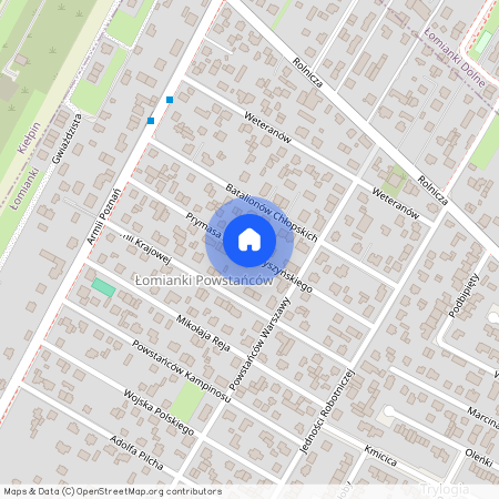 Warszawski, Zachodni, Łomianki, Prymasa, Stefana, Wyszyńskiego