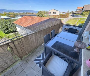 Appartement de 4.5 au rez-supérieur avec balcon et terrasse - Photo 1