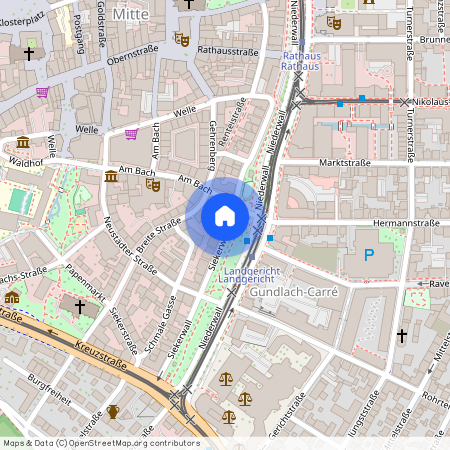 Siekerwall, 33602 Bielefeld - Bielefeld (Innenstadt)