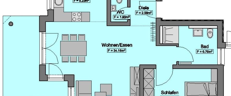 Einziehen und Wohlfühlen: Moderne 2,5-Zimmer Wohnung mit Terrasse / Balkon in Horb - Foto 1