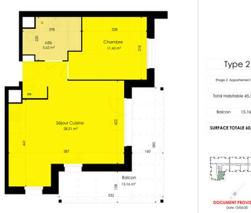 Appartement T2 Valenciennes à louer - Photo 1