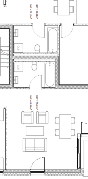 Appartements neufs de 2½ pièces d'environ 62 m² comprenant: - Foto 2