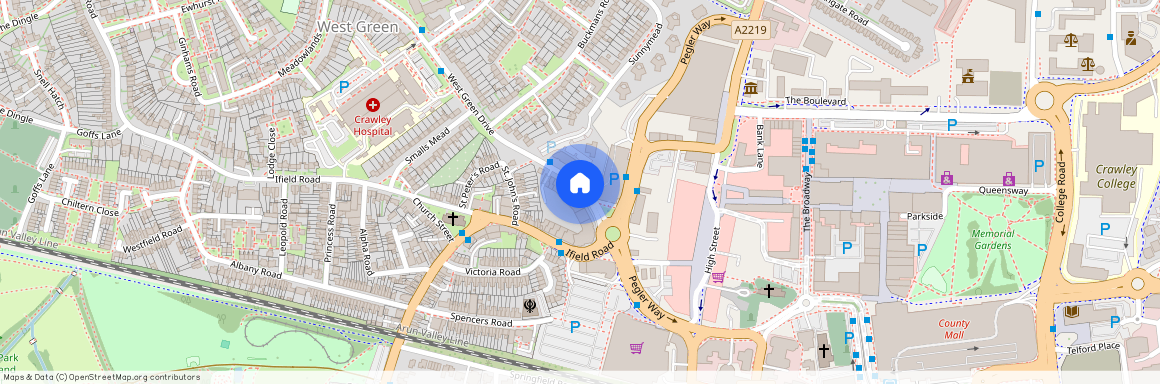 Apex Apartments, West Green Drive, RH11