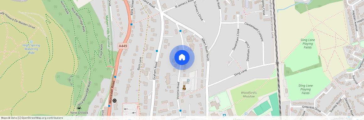 Park Field, Victoria Road, Malvern, Worcestershire, WR14 2TE