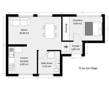 Location / Appartement T2 - Photo 4