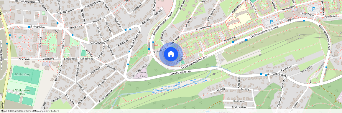 ulice Semická, Praha 4 – Modřany
