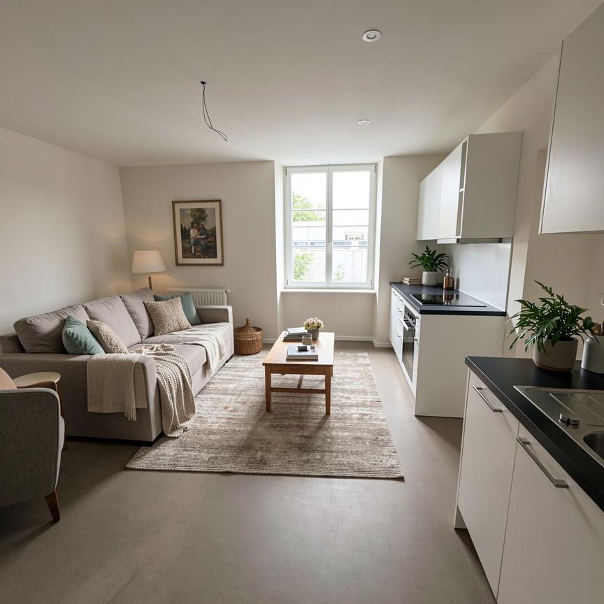 1 Zimmer, 28 m², 1. Stock - Photo 1