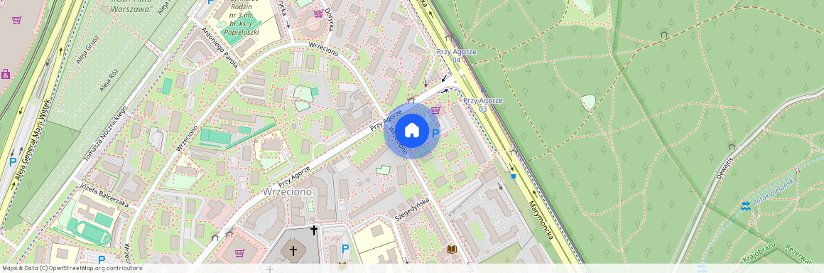ul. Przy Agorze, Wrzeciono, Bielany, Warszawa, mazowieckie