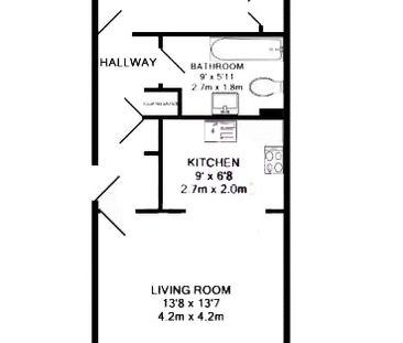 1 Bed Flat, Maltings Place, RG1 - Photo 2