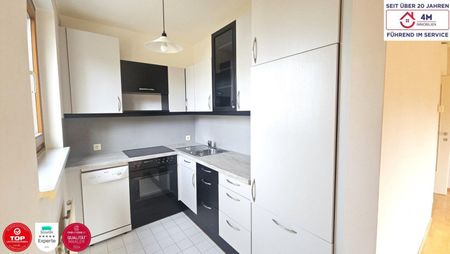 Freier Blick ins Grüne: Helle, ruhige 2-Zimmer-Wohnung direkt bei den Föhrenbergen! - Foto 2