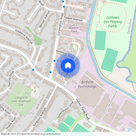 Charnos Street, Ilkeston, Derbyshire, DE7