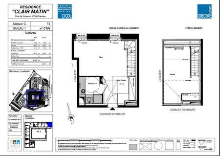 Appartement T2 à louer - 42 m² - Photo 5