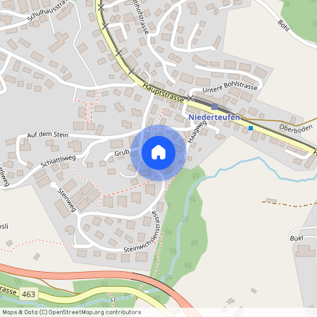 9052, Niederteufen, Steinwichslenstrasse, 9