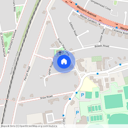 Friars Place Lane, Acton, London, W3