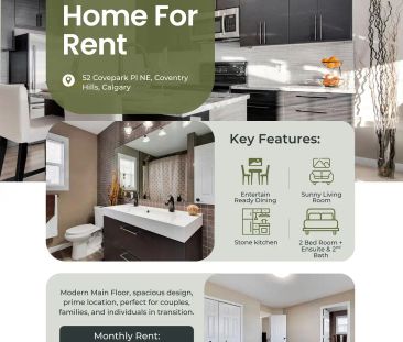 SHOW HOME QUALITY!! SUNNY 2 BED 2 BATH FULLY FURNISHED MAIN FLOOR HOME — 2 Bedrooms House - Photo 1