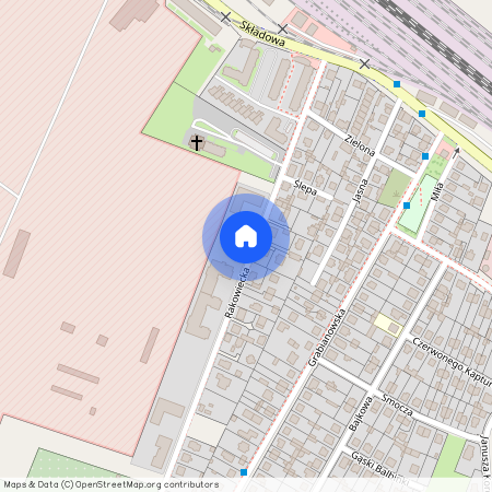 ul. Rakowiecka, Siedlce, mazowieckie