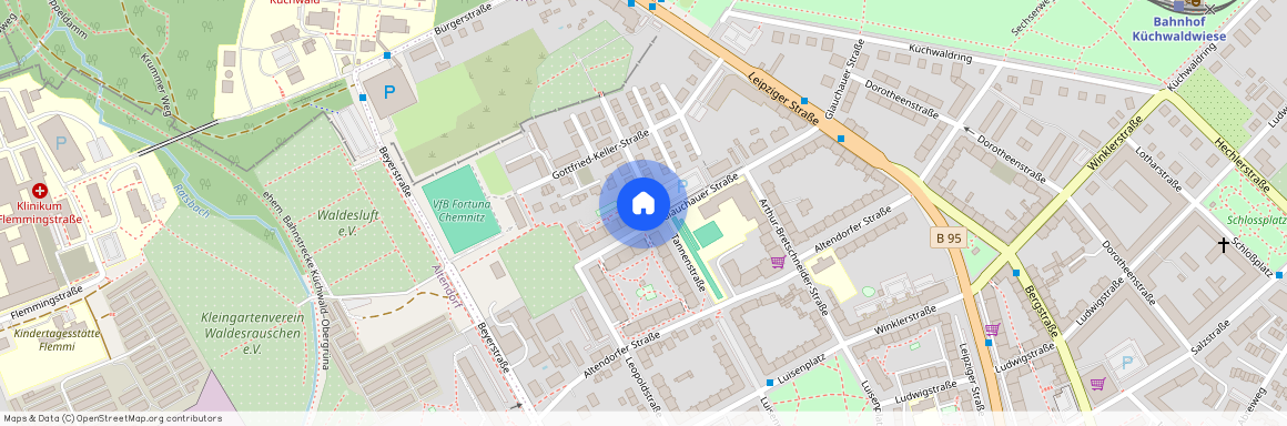 Glauchauer Straße 26, 09113 Sachsen - Chemnitz