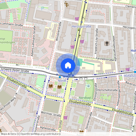 Schleißheimer Str. 115, 80797 München - Schwabing-West