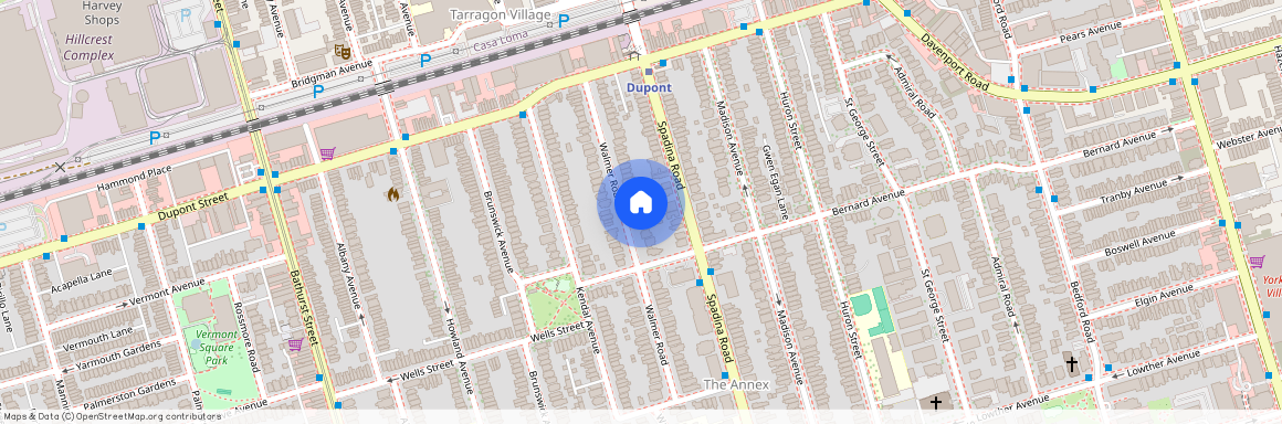 125 Walmer Road Unit# Main Fl, Toronto