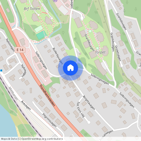 Solbringsvägen, Åre