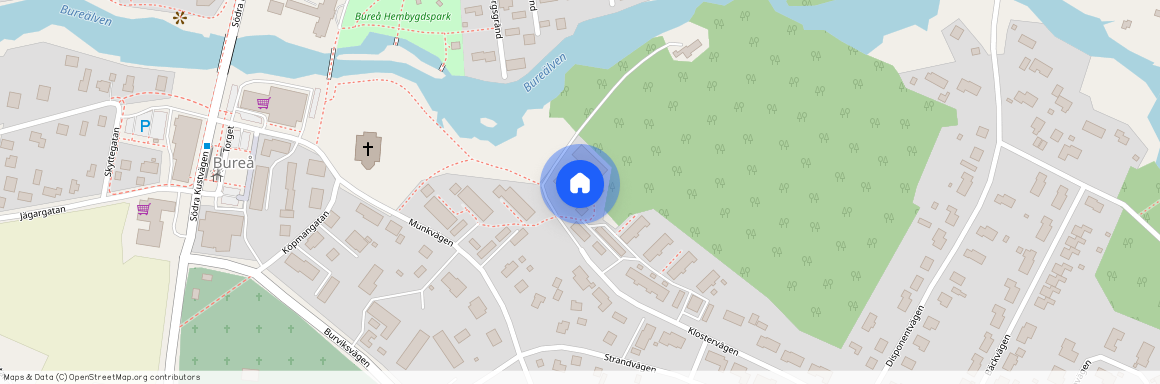 Bureå, Västerbotten, Skellefteå, Klostervägen 15