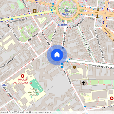 Rue de Picpus, Francja, Paris