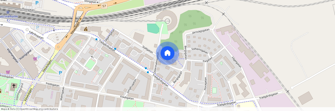 Bergsgatan 2 B, Katrineholm