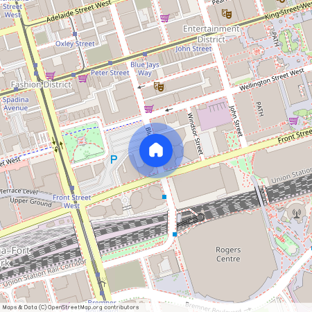 Blue Jays Way, Fashion District, Toronto