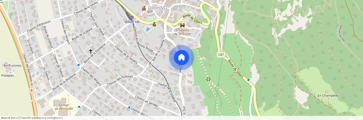 Rue de la Tour, 27, 1867 Ollon VD