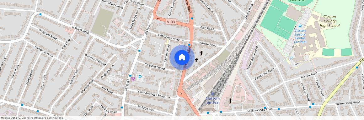 Wellesley Road, Clacton On Sea, CO15