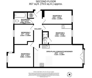4 Bed Flat, Edward Court, NG2 - Photo 2