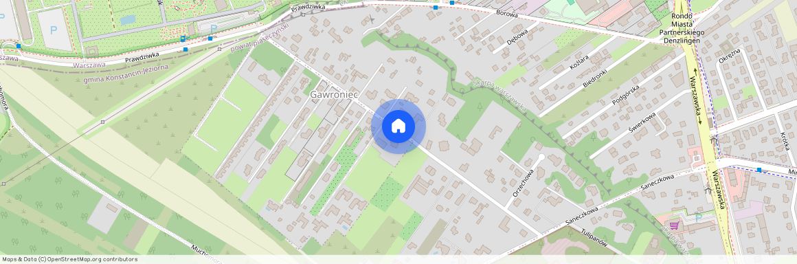 Piaseczyński, Konstancin-Jeziorna, Klarysew, Sadowa