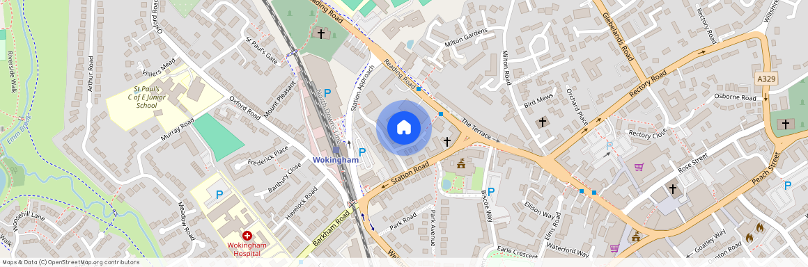 Bell House Gardens, Wokingham, RG41