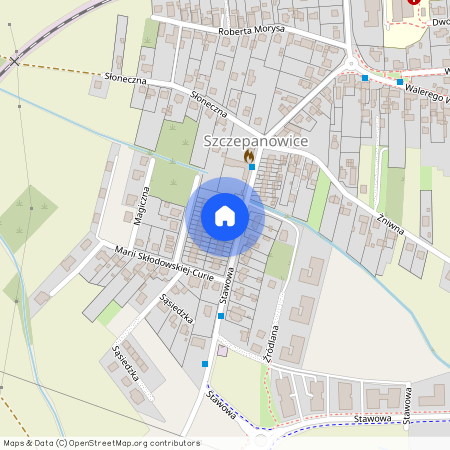 ul. Józefa Barona, Szczepanowice - Wójtowa Wieś, Opole, opolskie