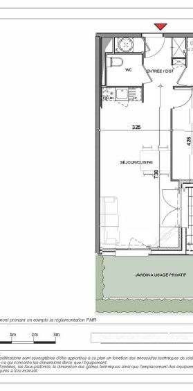 Location Appartement 2 pièces 48m² QUINT FONSEGRIVES 31130 - Photo 2