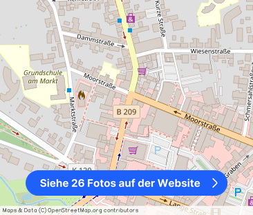Zur Miete: 2-Zimmer-Wohnung zentral in Walsrode-Stadt - Foto 1