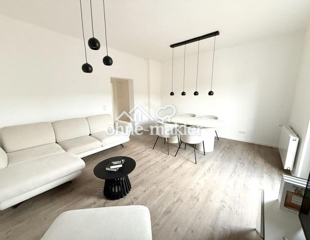 Erstbezug: 3-Zimmer-Architektenwohnung mit Balkon, voll möbliert - Foto 1