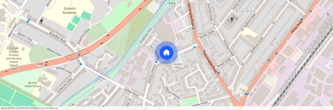 Victoria Crescent, Burton upon Trent DE14