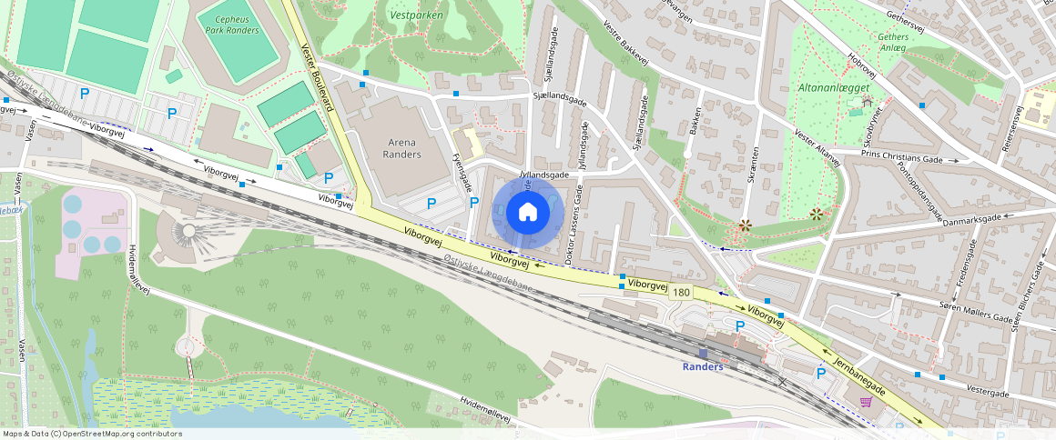 Randers C, **, st. th., Sennelsgade, 8900