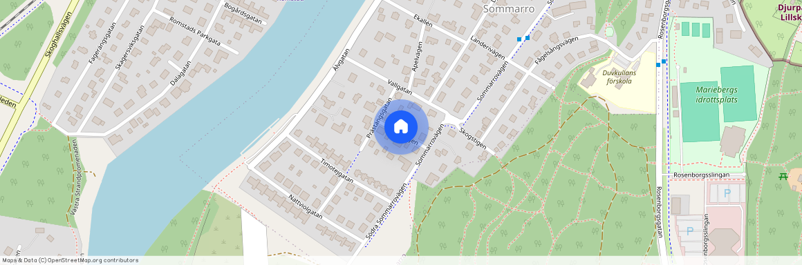 Klövervägen, Karlstad