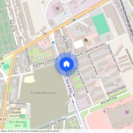 06 RUE HANNAH ARENDT, 51100, Reims