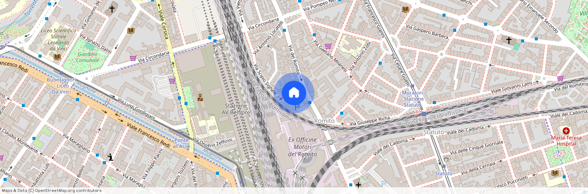 Via Giovanni Lorenzoni, Rifredi, Firenze, Firenze, 50134, Toscana